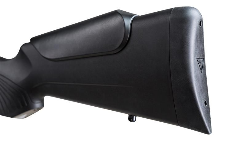 Tikka t3x - Rekyyliä pehmentävä perälevy